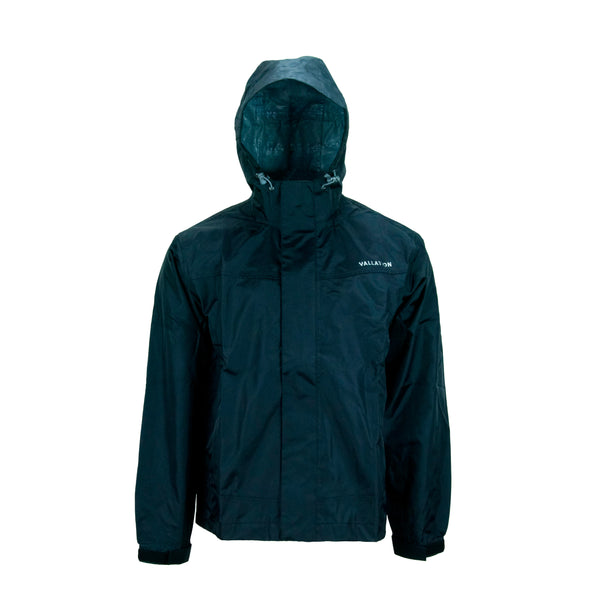 Vallation Outerwear Dark Rain Waterproof Jacket
