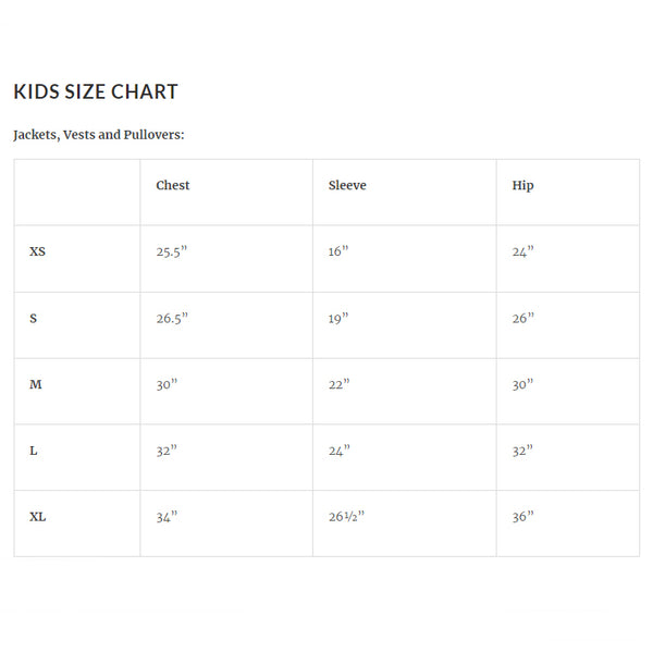 Mid Weight Fleece Hooded Pullover in Toddler and Youth Sizing: The Orca