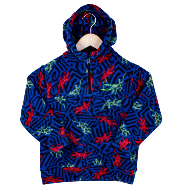 Mid Weight Fleece Hooded Pullover in Toddler and Youth Sizing: The Orca