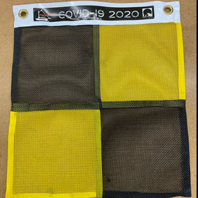 Lima Flag- Quarantine, Stay Clear!