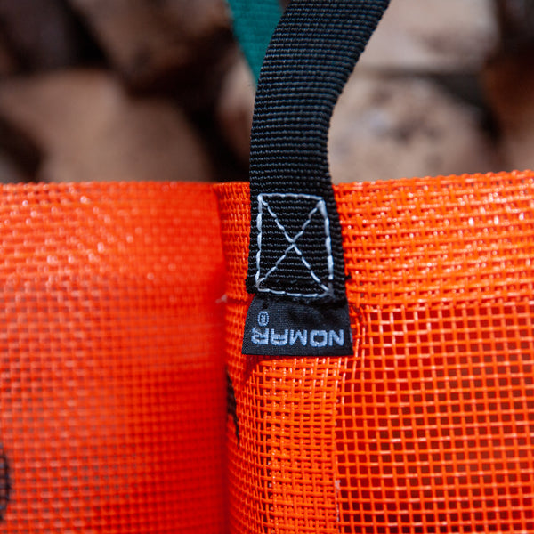 Spooky Halloween Brailer Basket- Small Batch in Orange