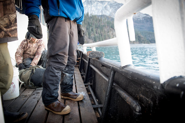Made to Order: Alaska Longliner Pants in Lightweight Windbloc® Fleece and Storm-Tech®